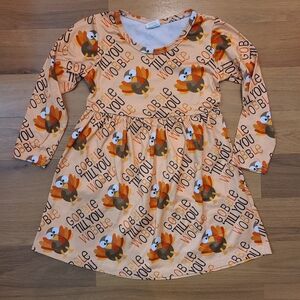 EUC Girls Turkey Dress - Size 5-6T